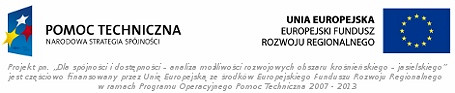 Zakończył się projekt pn. „Dla spójności i dostępności – analiza możliwości rozwojowych obszaru krośnieńsko - jasielskiego” - zdjęcie w treści 