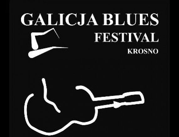 Plakat zapraszający na XII Galicja Blues Festival