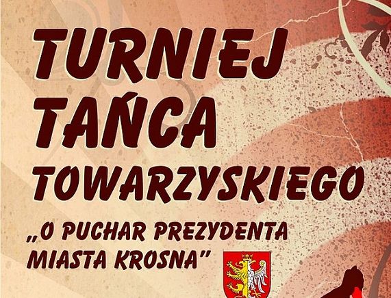 Afisz Turnieju Tańca Towarzyskiego