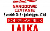 Plakat - Czytanie Lalki w Herbaciarni Siedem Róż