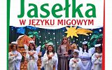 Plakat zapraszający na Jasełka w języku migowym