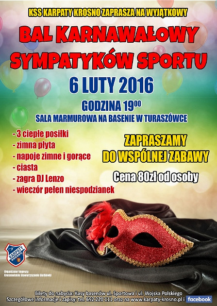 BAL KARNAWAŁOWY SYMPATYKÓW SPORTU - zdjęcie w treści 