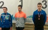 Wojciech Gęsiak na III miejscu podium