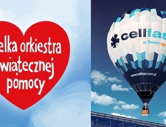 Grafika  - logotyp WOŚP i balon