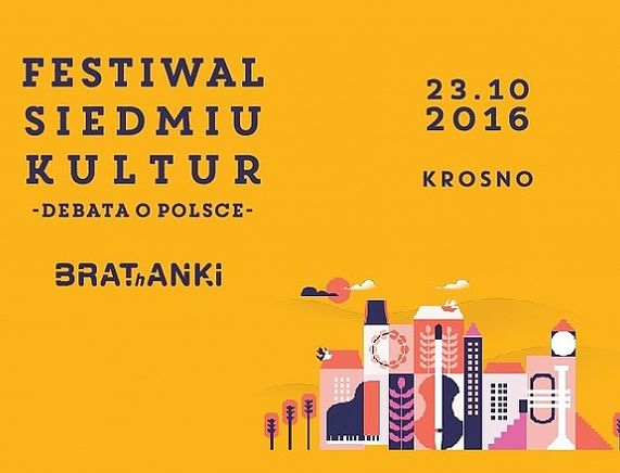 Plakat - Festiwal Siedmiu Kultur - Debata o Polsce