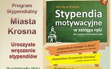 Stypendia motywacyjne dla uczniów krośnieńskich szkół rozdane