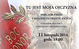 Koncert 98. Rocznica Odzyskania Niepodległości - plakat