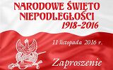 Plakat uroczystości 11 listopada