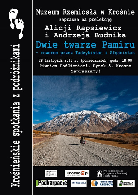 Krośnieńskie spotkania z podróżnikami - Dwie twarze Pamiru - rowerem przez Tadżykistan i Afganistan - zdjęcie w treści 