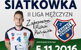 Plakat meczu siatkówki