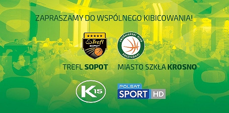 Trefl Sopot - Miasto Szkła Krosno. Transmisja w Polsat Sport - zdjęcie w treści 