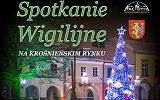 Plakat Spotkanie Wigilijne na krośnieńskim Rynku