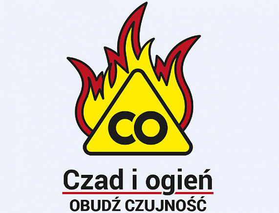 Plakat kampanii Ogień i czad