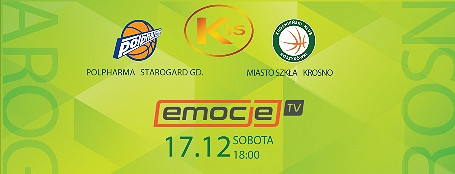 Polpharma Starogard Gd. - Miasto Szkła Krosno. Kibicujemy w sobotę o godz. 18:00 - zdjęcie w treści 