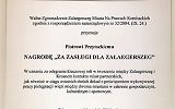 Prezydent Krosna Zasłużony dla Miasta Zalaegerszeg