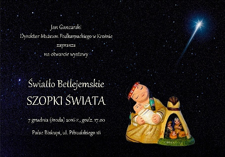 „Światło Betlejemskie - Szopki świata” w Muzeum Podkarpackim - zdjęcie w treści 