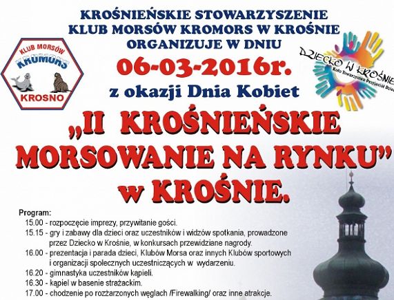 II Krośnieńskie Morsowanie na rynku