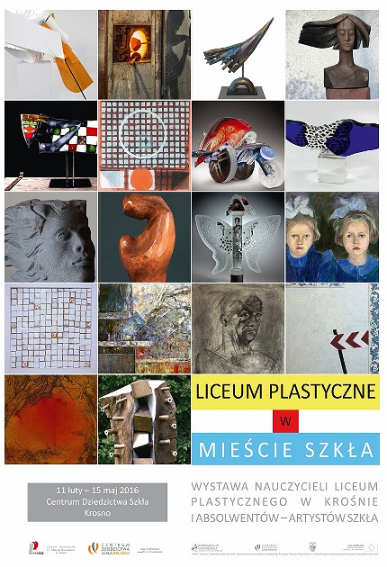 Zapraszamy na wystawę LICEUM PLASTYCZNE W MIEŚCIE SZKŁA - zdjęcie w treści 