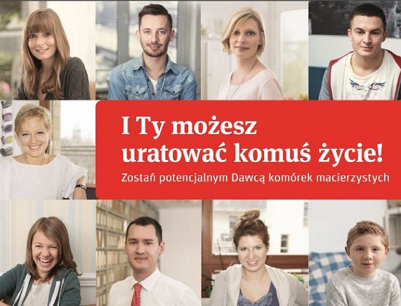 I Ty możesz uratować komuś życie! Zostań potencjalnym Dawcą komórek macierzystych