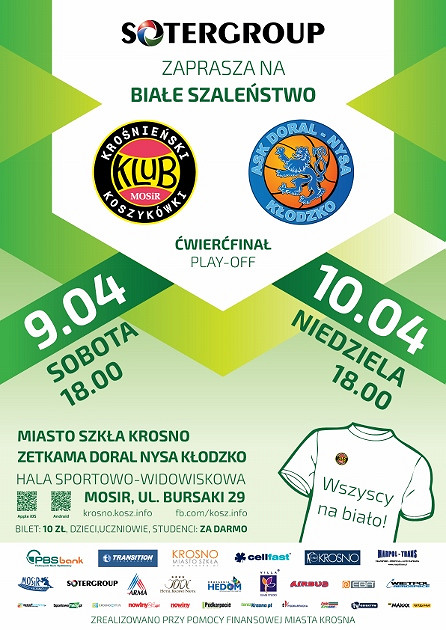 Zaczynamy Białe Szaleństwo w Krośnie! Zapraszamy na ćwierćfinał play-off - zdjęcie w treści 