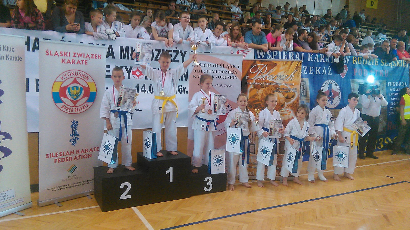 II Puchar Śląska Dzieci i Młodzieży Karate Kyokushin - zdjęcie w treści  nr 1