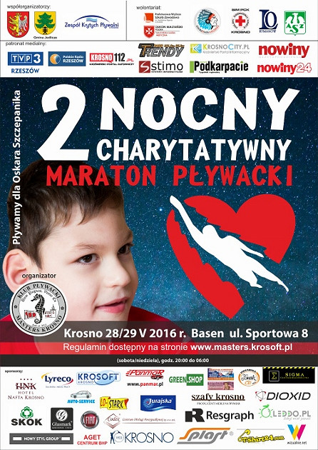 2 Nocny Charytatywny Maraton Pływacki - zdjęcie w treści 