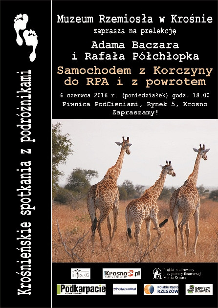 Samochodem z Korczyny do RPA i z powrotem, czyli czerwcowe spotkanie z podróżnikami - zdjęcie w treści 