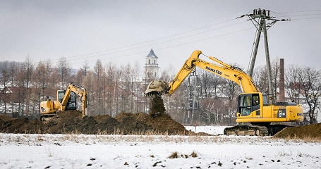 Trwają prace nad budową magistrali wodociągowej z Rymanowa do Iskrzyni - zdjęcie w treści  nr 1