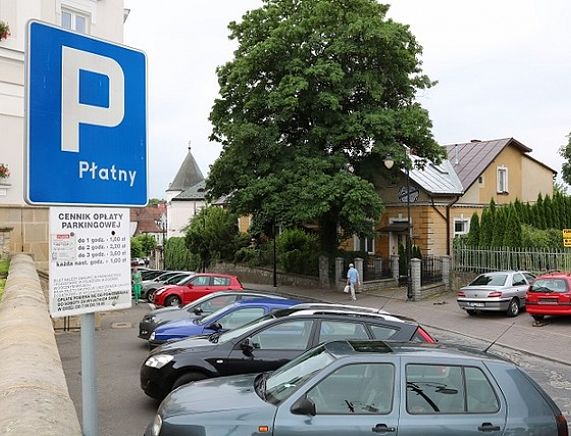 Parking płatny przy ul. Grodzkiej