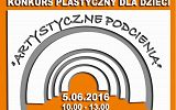 Plakat Konkursu plastycznego dla dzieci "ARTYSTYCZNE PODCIENIA"