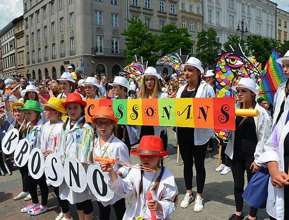 Krośnieński Dysonans uczesniczył w Wielkiej Paradzie Smoków