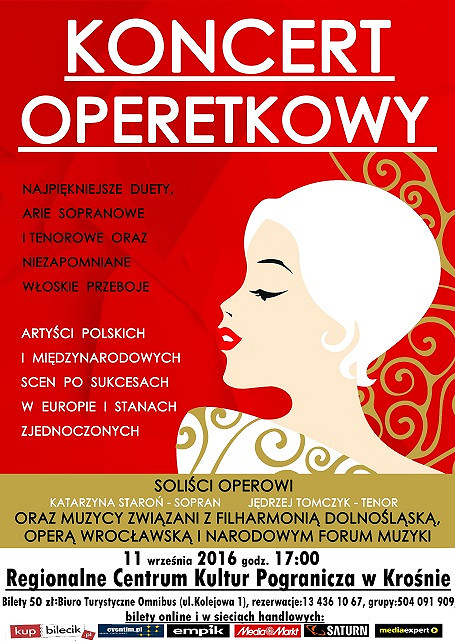 Koncert Operetkowy w krośnieńskim RCKP - zdjęcie w treści 