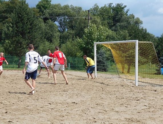 Turniej Plażowej Piłki Nożnej dzielnic i osiedli Miasta Krosna