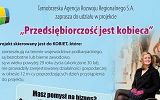 Projekt Przedsiębiorczośc jest kobieca - plakat