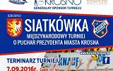 Plakat Turnieju siatkarskiego