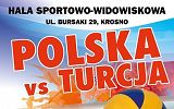 Mecz piłki siatkowej kadetów Polska Turcja