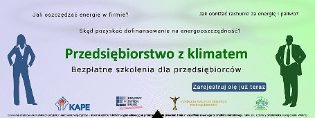 Cykl bezpłatnych szkoleń „Przedsiębiorstwo z klimatem” - zdjęcie w treści 