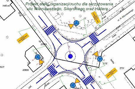 RONDO NA SKRZYŻOWANIU SIKORSKIEGO, WIENIAWSKIEGO I HALLERA - zdjęcie w treści 