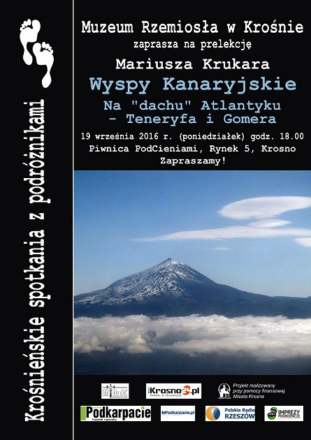 Krośnieńskie spotkania z podróżnikami - Na „dachu” Atlantyku – Teneryfa i Gomera - zdjęcie w treści 