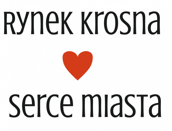 Logo akcji Rynek Krosna Serce Miasta