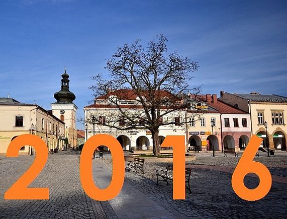 Widok na krośnieński rynek