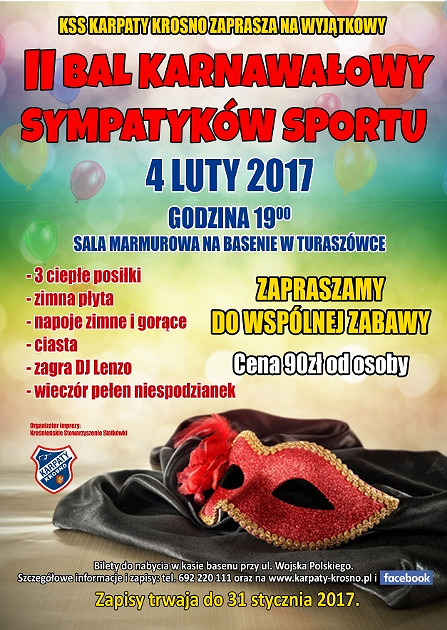 II Karnawałowy Bal Sympatyków Sportu - zdjęcie w treści 