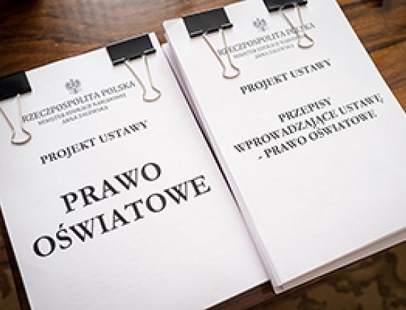 Fot. projektu ustawy Prawo oświatowe