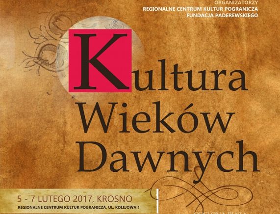 Plakat Kultura Wieków Dawnych