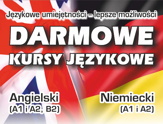 Plakat kursu językowego