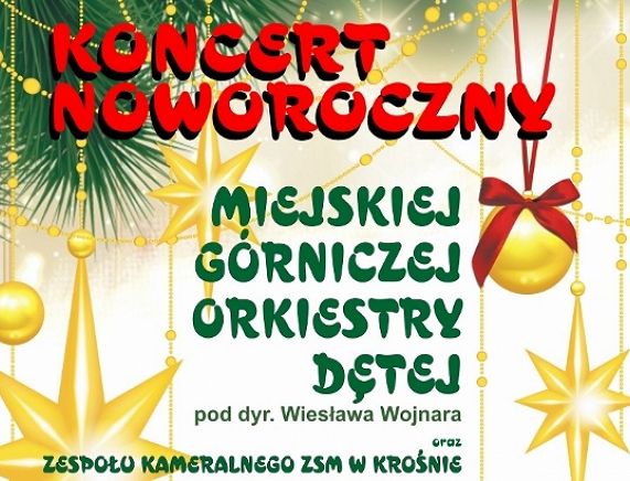 Plakat koncertu Noworocznego