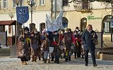 Antysmogowy happening na korśnieńskim rynku