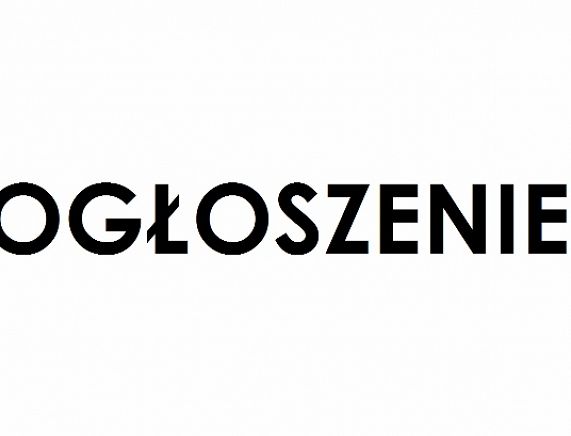 Ogłoszenie