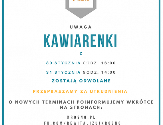 Grafika - plakat kawiarenki