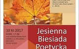 Plakat Jesiennej Biesiady Poetyckiej